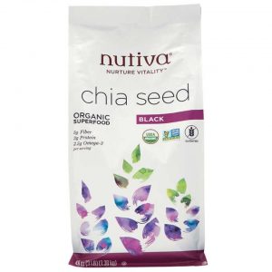 Nutiva Organic Chia Seeds 有機奇亞籽 48oz / 1.36kg