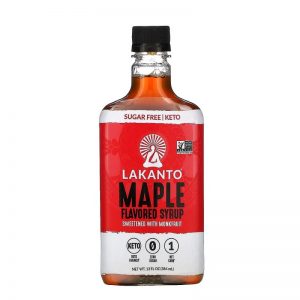 Lakanto Maple Flavored Syrup - Monkfruit Sweetener 天然羅漢果糖 楓糖漿 384ml